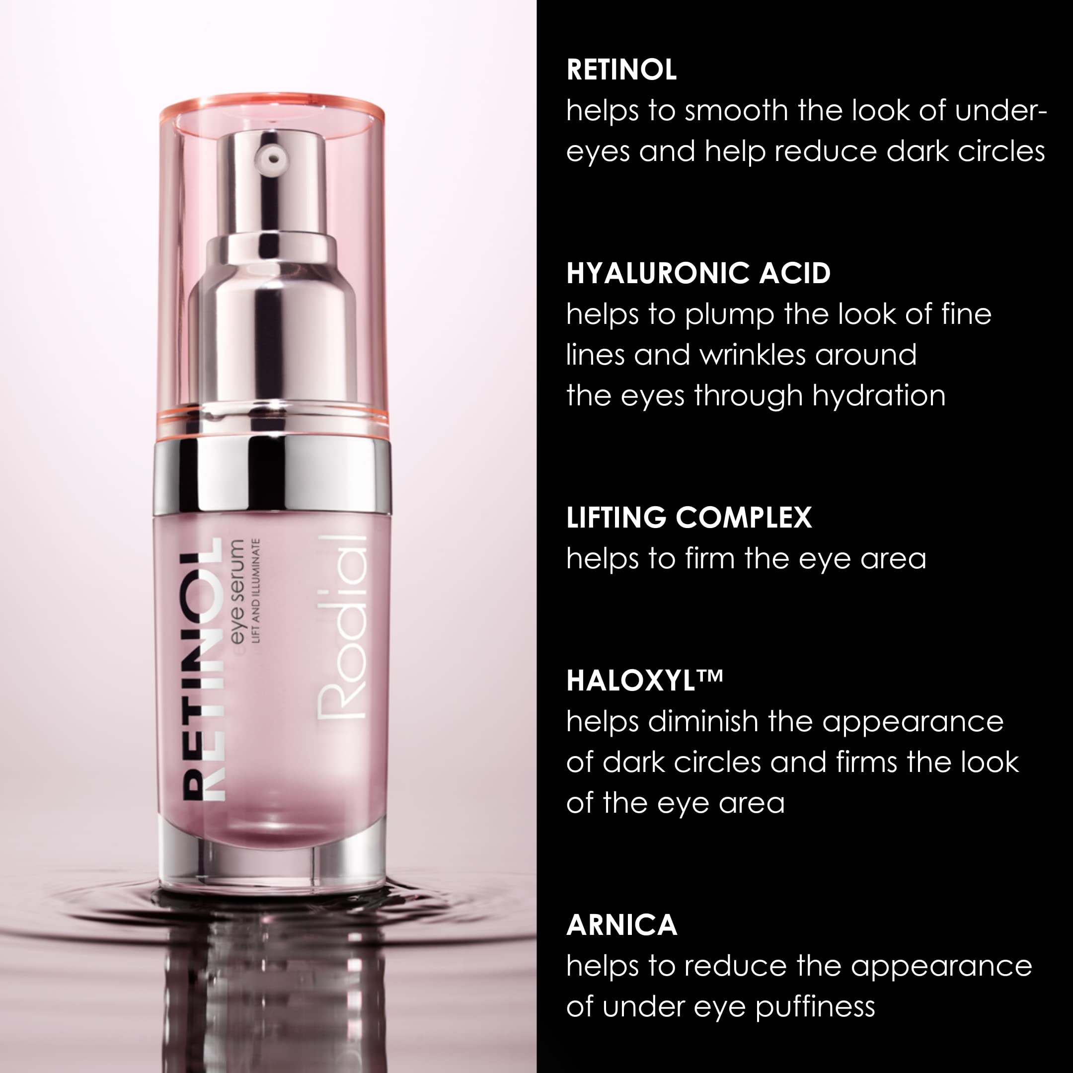 Rodial Retinol Eye Serum 15ml, White, 15 ml (Pack of 1) - Image 3
