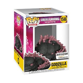 Funko Pop! Movies: Godzilla vs Kong 2 – Godzilla – Amazon Exclusive - Les Beatles, Paul McCartney, John Lennon, RIngo Starr, George Harrison