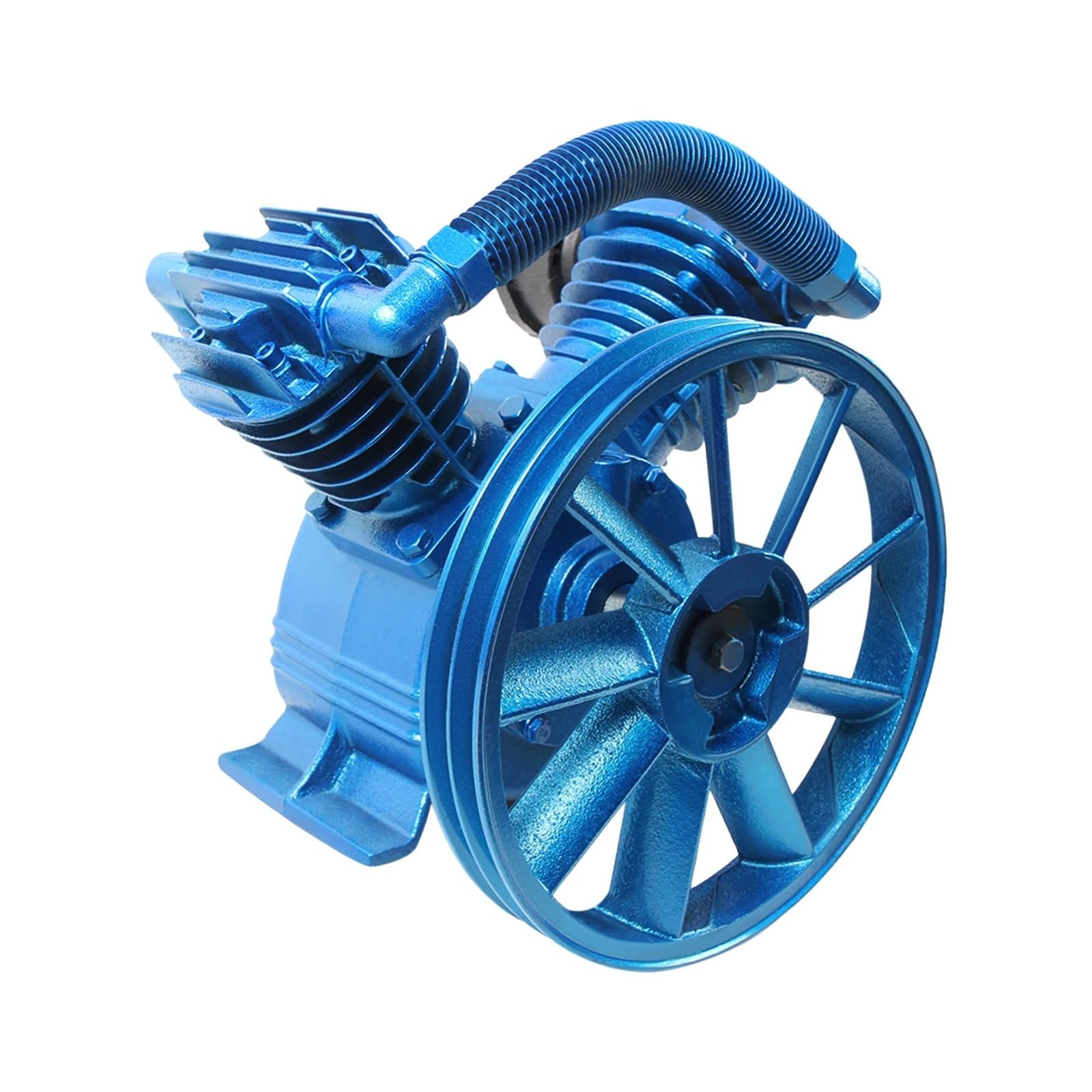 Compresseur d'air bicylindre de type V 5,5 CV 21 CFM double étage 175 PSI
