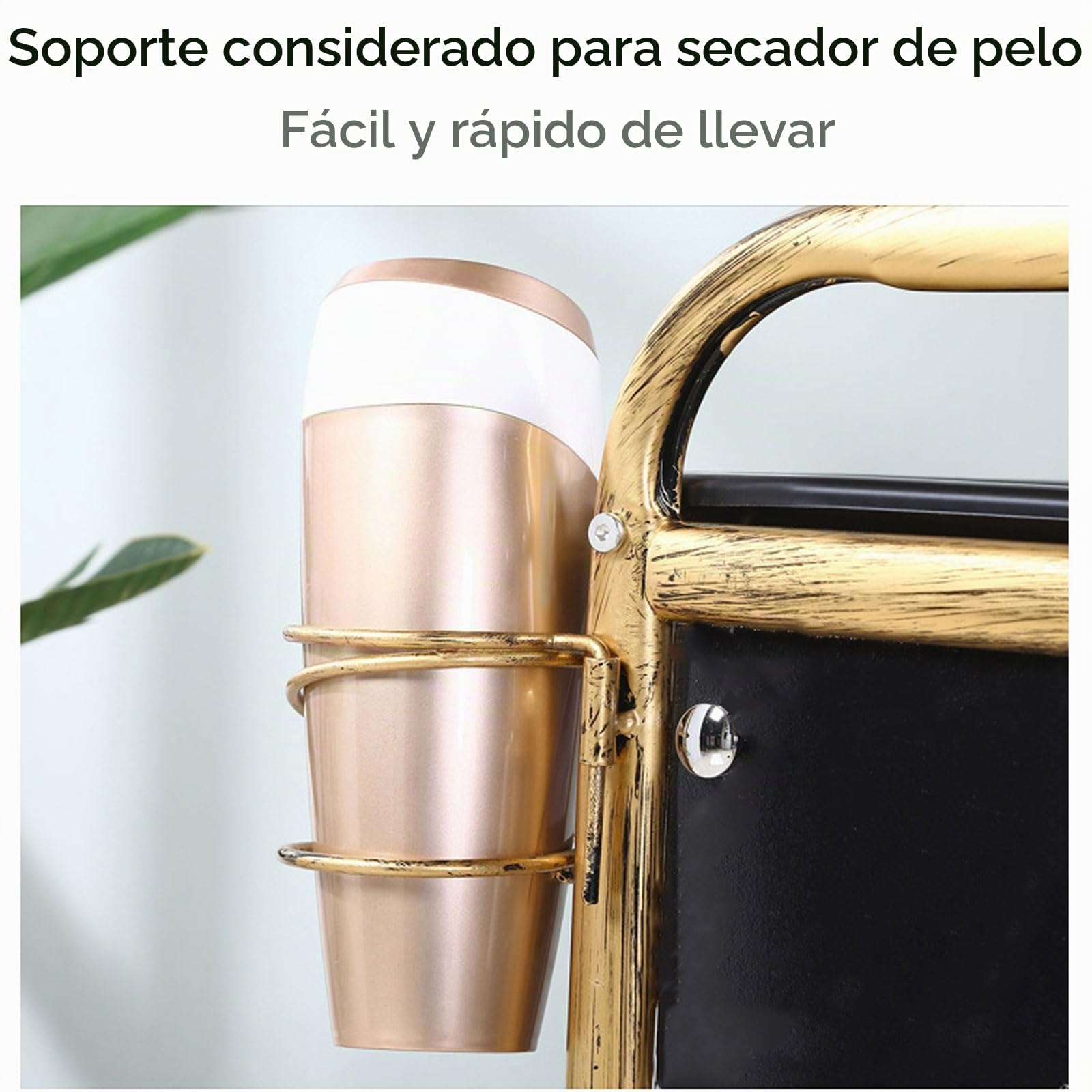 Carro De PeluqueríA,Carrito De Bandeja De SalóN,Carrito Peluqueria,Carrito Auxiliar con Ruedas,Carro Peluqueria Profesional,con Cajones,Carrito De Servicio,para Cabello Belleza