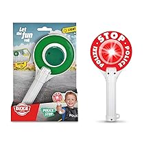 Dickie Toys 203342008 Cazzuola della Polizia con Funzione di Luce