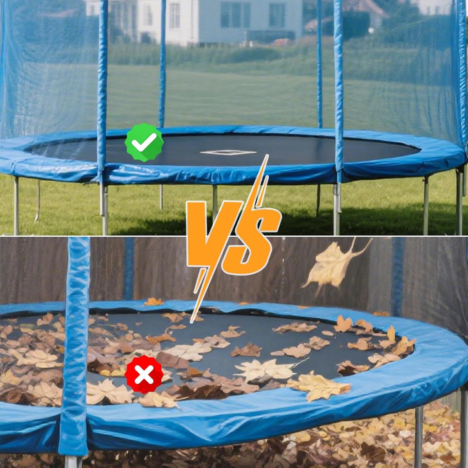 Red para Hojas para Piscin Red Redondas Negra Reds para Hojas Piscina 6.5m - Cubierta con Malla Fina Piscinas Impermeable,UV-Resistente & Protege De Hojas,Insectos Y Suciedad