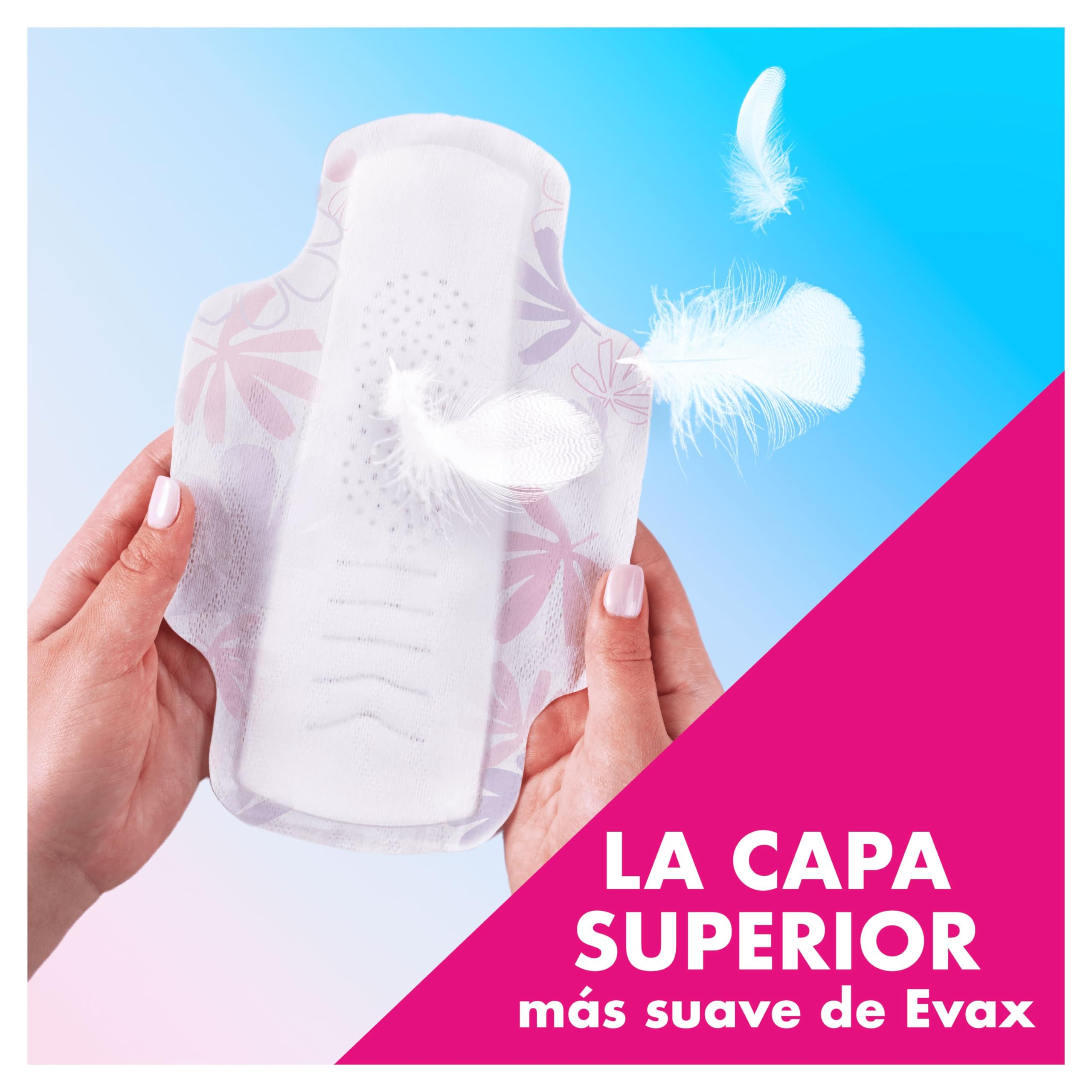 Evax Liberty Normal Compresas Con Alas, 96 unidades, No Notarás Que Las Llevas — view 6