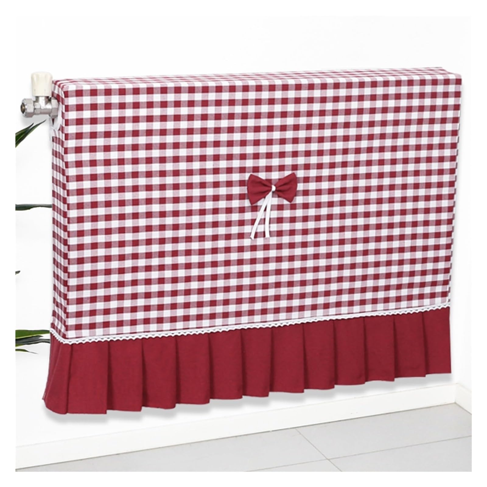 Radiateur tissu mélangé moderne cache-radiateur 130cm