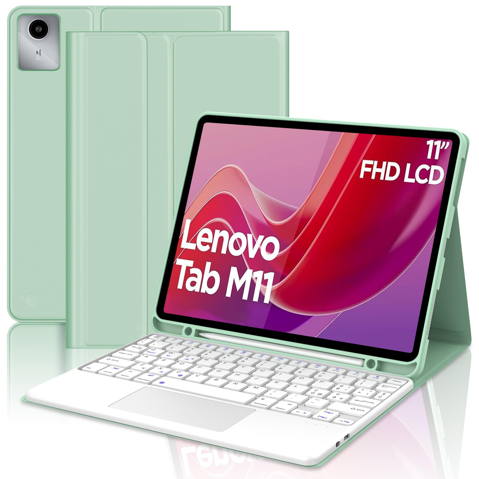 Cover con Tastiera Italiana per Tab M11 11", ZZ112