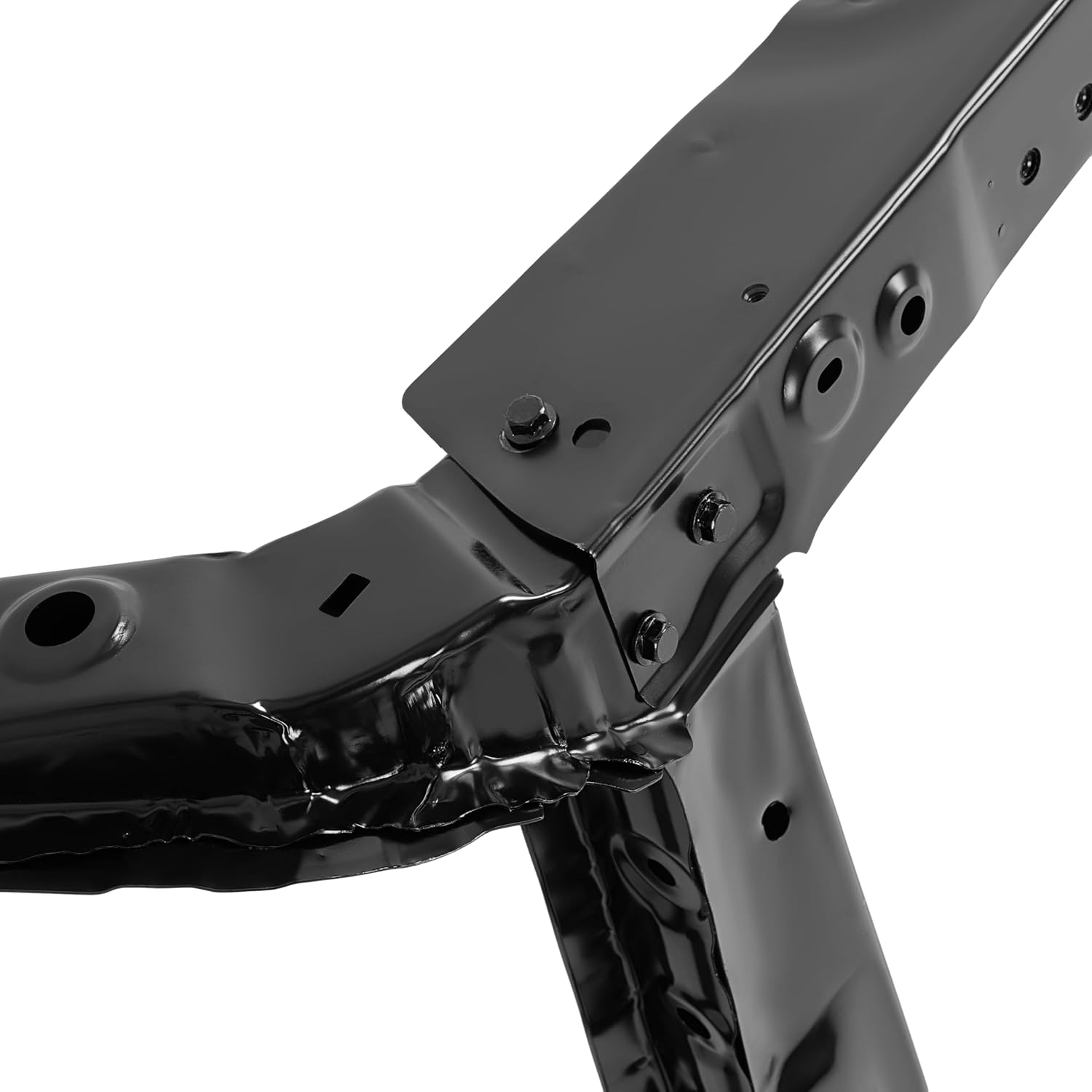 Radiator Support Core Assembly Compatible with 2016-2022 Honda Passport Pilot Ridgeline Replacement for HO1225184 60400TG7315ZZ Electrophoresis Steel