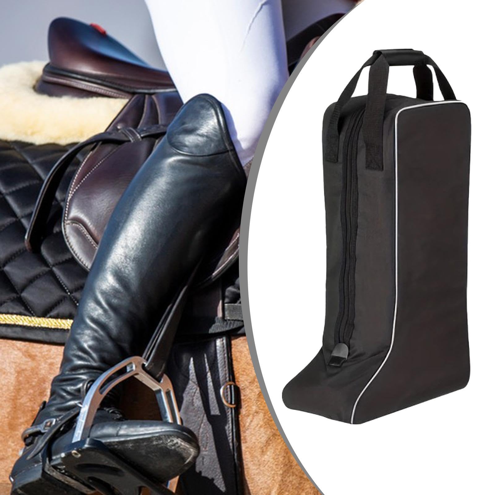 Bolsa para Equipo Ecuestre, Bolsa de Almacenamiento para Botas de Equitación, para Botas de Montar, para Deportes, Hogar, Guardar y Viajar