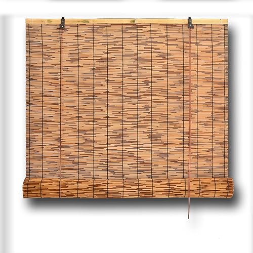Miniatura 10 de Persianas enrollables para exteriores cortinas de bambú persianas enrollables romanas de bambú persianas enrollables de bambú persianas de bambú