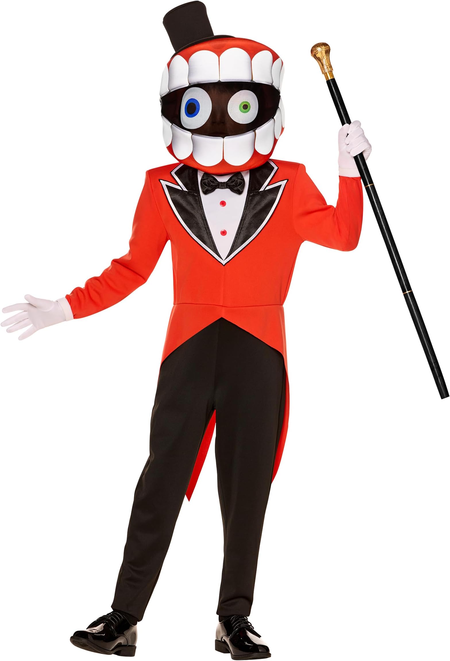 Spirit Halloween The Amazing Digital Circus Kids Caine Costume | Officially Licensed | Complete with Accessories