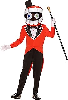 Spirit Halloween The Amazing Digital Circus Kids Caine Costume | Officially Licensed | Complete with Accessories