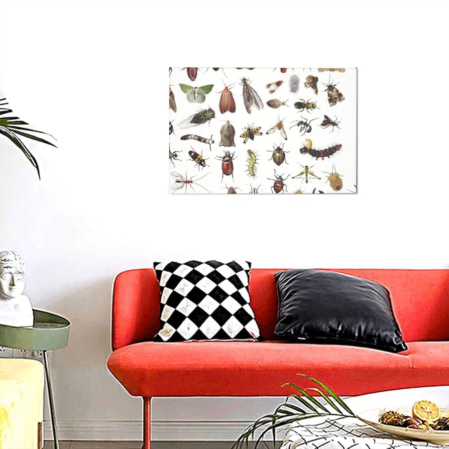 絵　絵画　かわいい　昆虫　動物　アート　インテリア　雑貨　おしゃれ　モダンアート アートポスター蝶々アート美術館モダンインテリアパリ風ミニマル