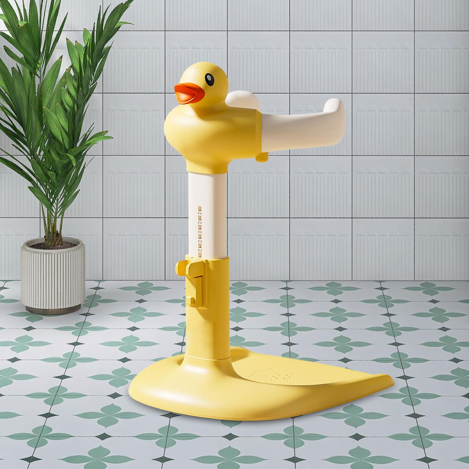 Ducha de pie para baño infantil Soporte Ajustable, Y Estable Con Asistencia | Soporte de pie para baño infantil Estante almacenaje asistencia niños pequeños 0-36 meses hogar habitación niños