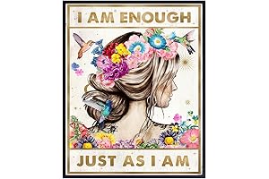 Empowering Wall Art for Teenage Girls: Positive Affirmations and Inspirational Quotes