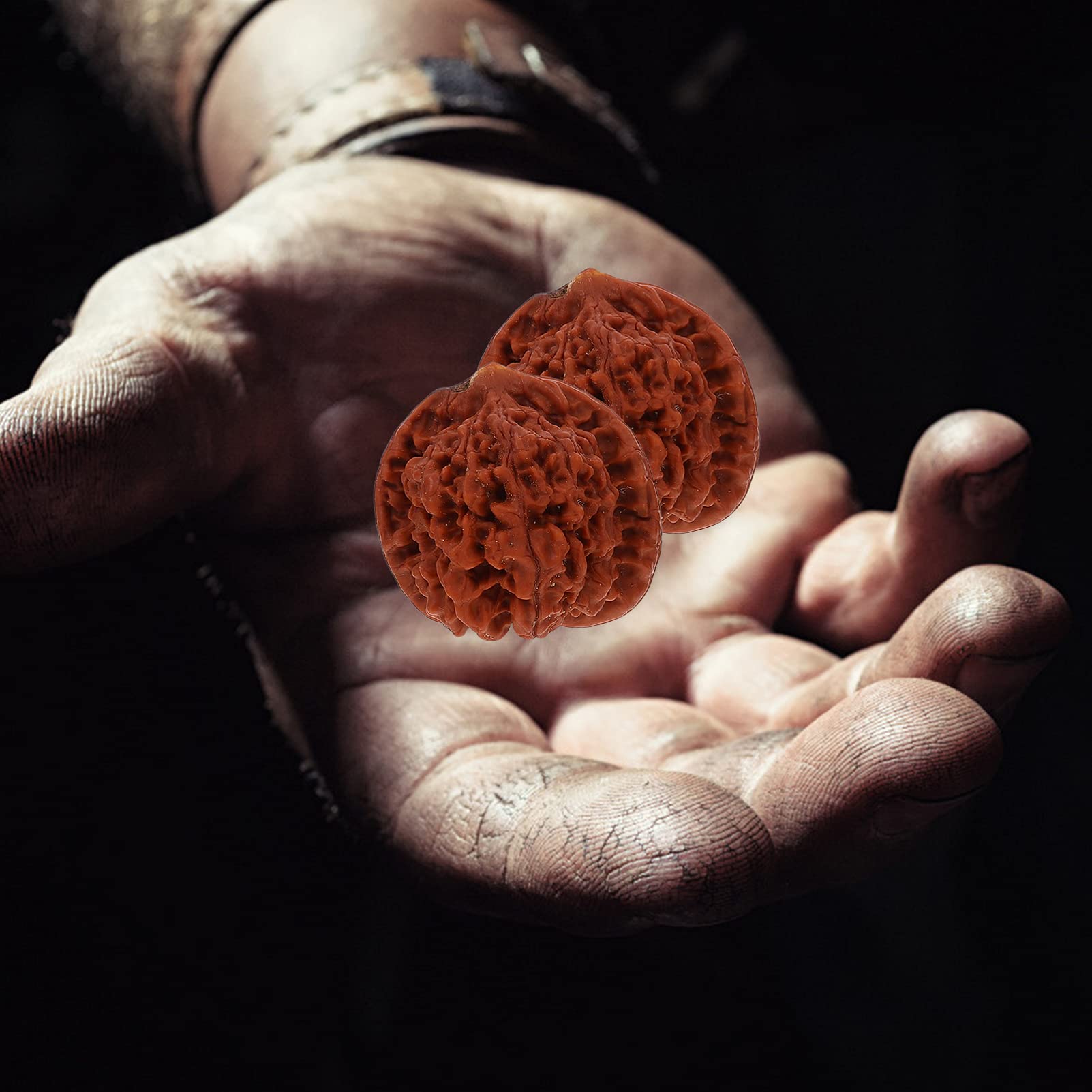 SEWOART 6 Pcs Walnut Fitness Hand Play Sports Stress Balls Chinese Hand Exercise Balls Spiritual Baoding Balls Chinese Hand Ball Massage Baoding Ball Chinese Baoding Ball Walnut Core