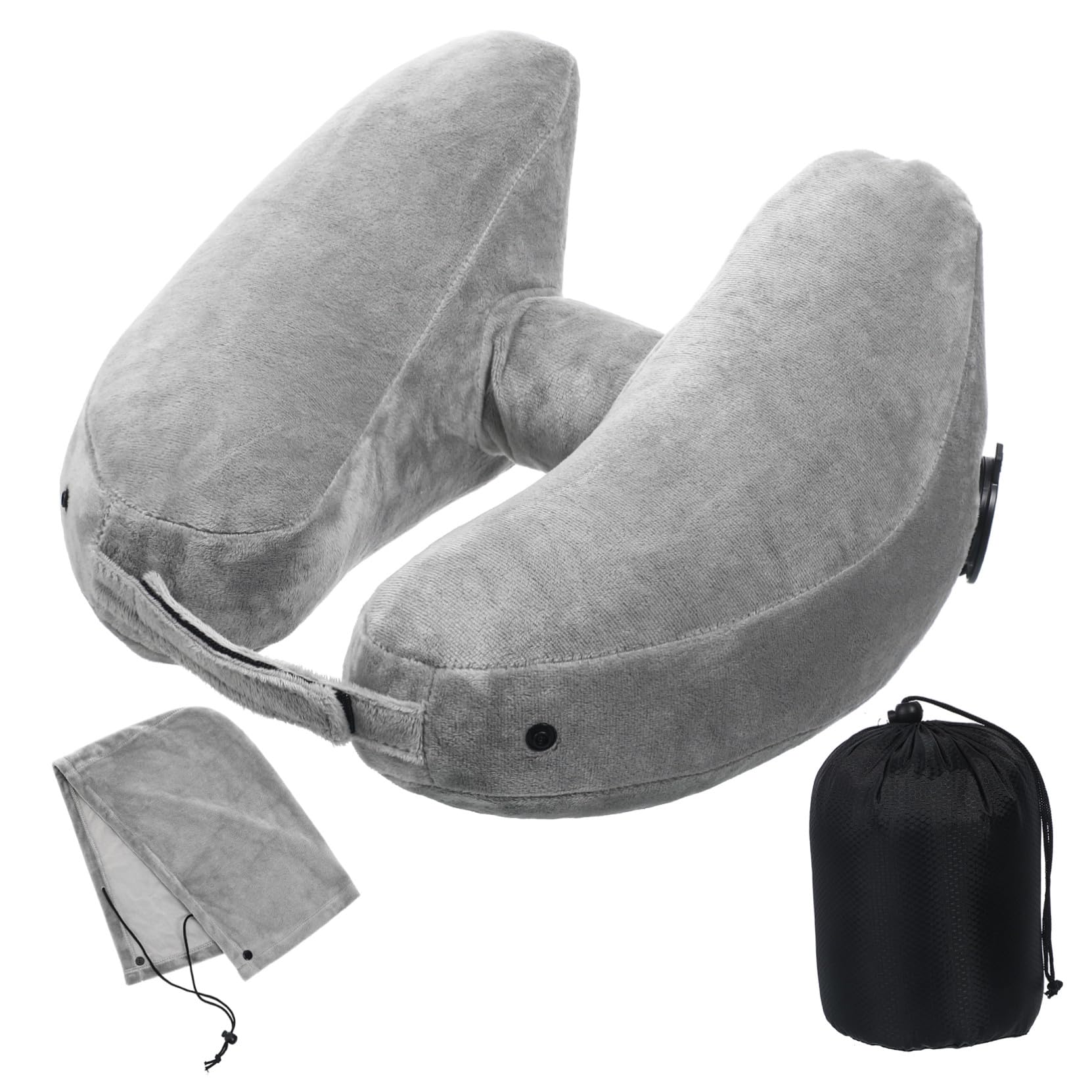 Oreiller de voyage gonflable pour des trajets confortables en avion