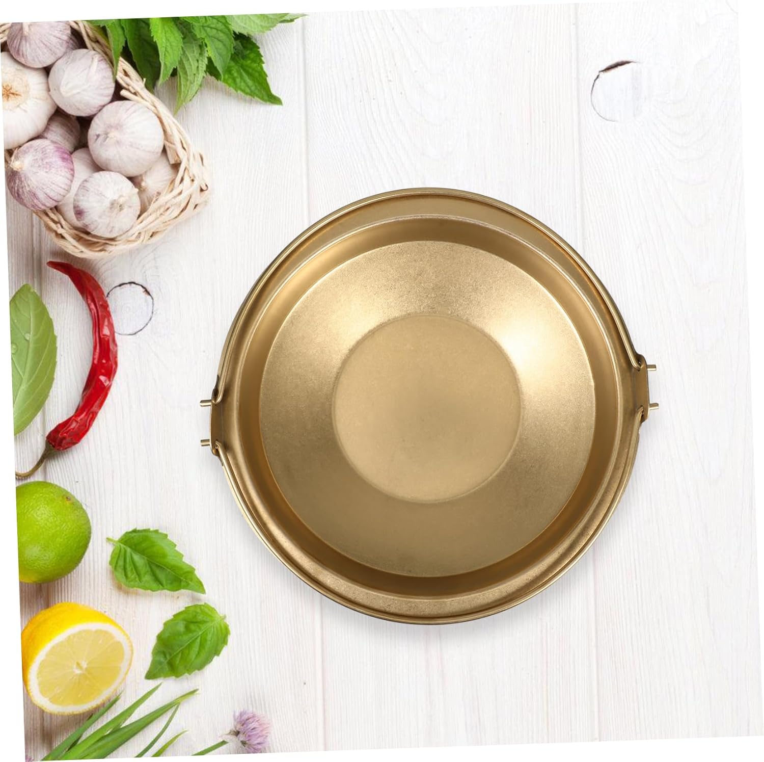 Large Capacity Stainless Steel Sukiyaki Cooking Pot for Japanese Hot Pot