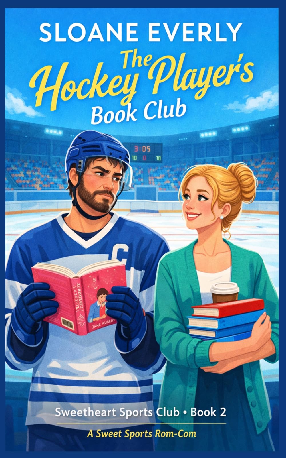 The Hockey Player's Book Club (Sweetheart Sports Club)