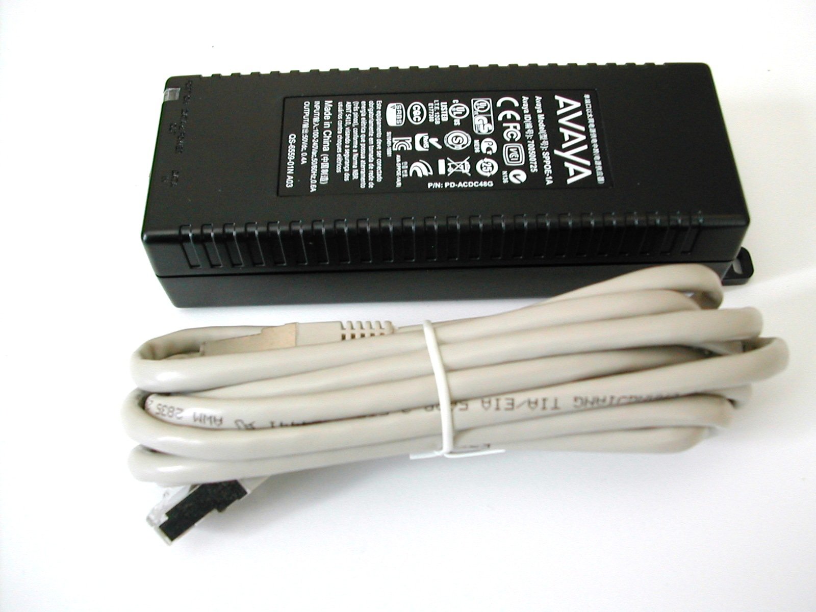 Avaya IP Phone Single Port PoE Injector - SPPOE-1A - 700500725