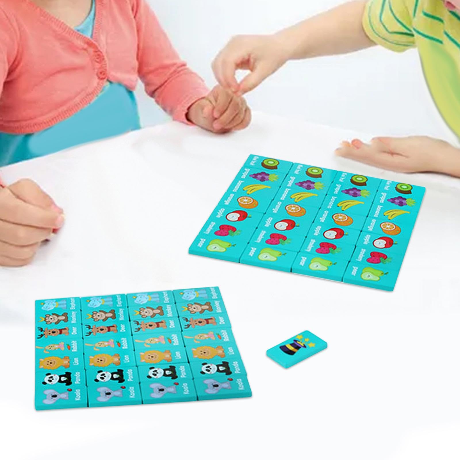 Oshhni 36 Pezzi in Legno abilità motorie Fini Giocattolo educativo abilità Cognitive Puzzle in Legno per Bambini Ragazzi e Ragazze in età prescolare