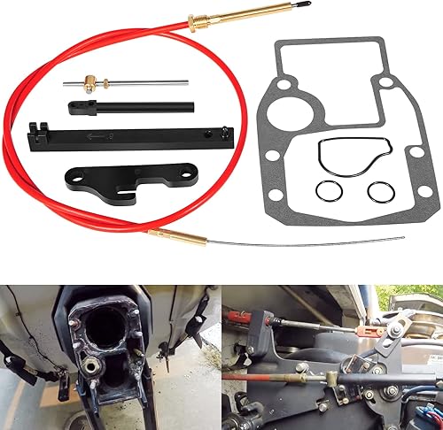 Miniatura 5 de USSKYBOY Kit de montaje de cables de cambio para Cobra 1986-1993, juego de juntas de montaje de herramientas de ajuste para Cobra 987661 Sierra