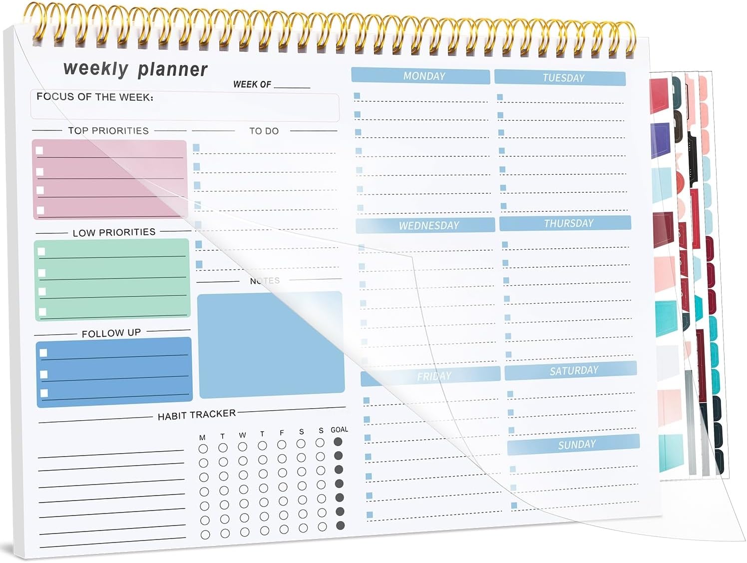 Weekly Planner To Do List Pad