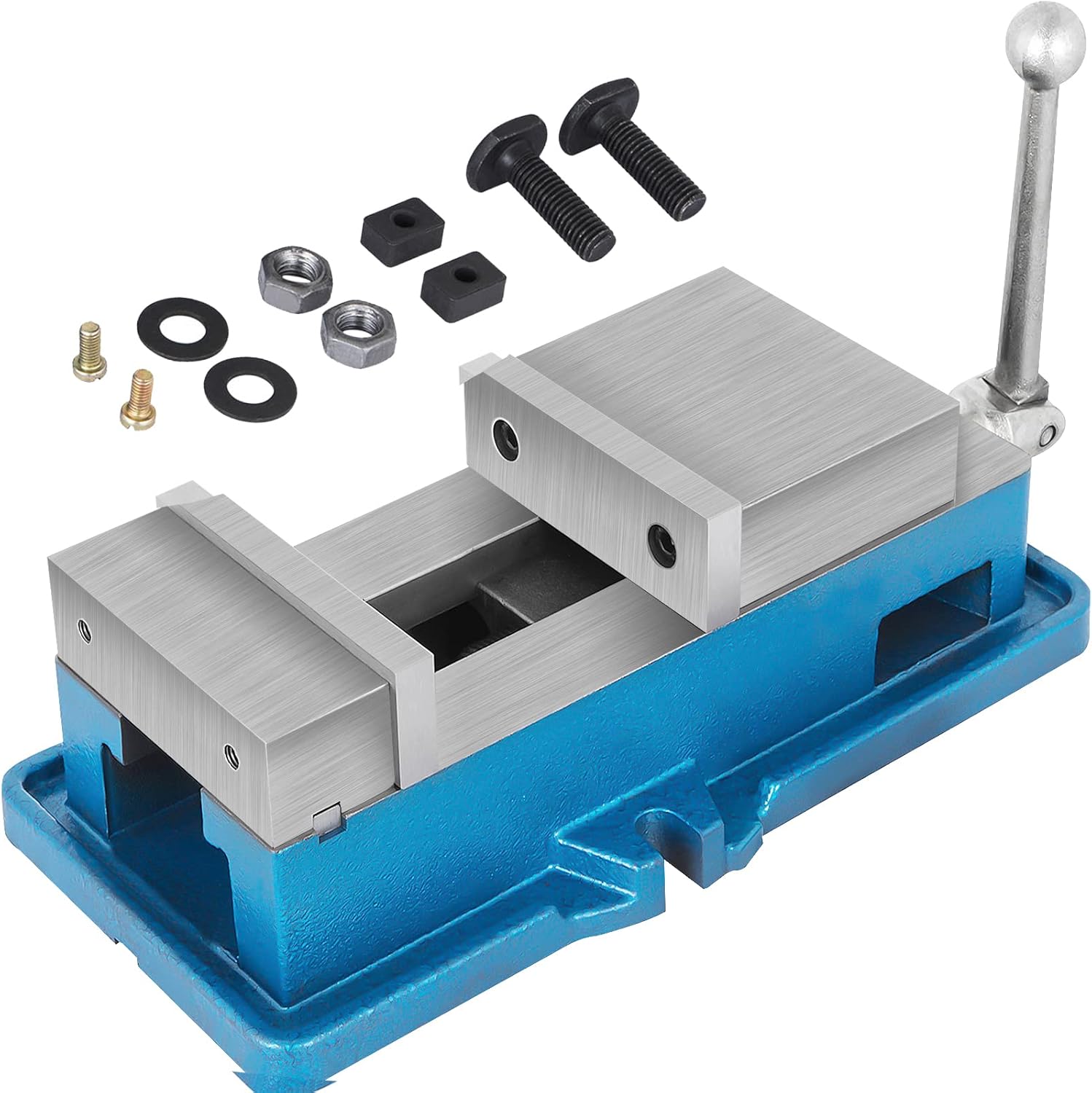 FlowerW NonSwivel Milling Lockdown Vise 4" High Precision