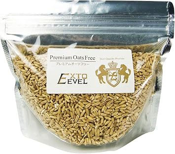Amazon Premium Oats Free 殻無えん麦 400g 脱酸素材入 チャック付スタンドパック 殻無えん麦 うさぎ おやつ エクストレベル Extolevel フード 通販