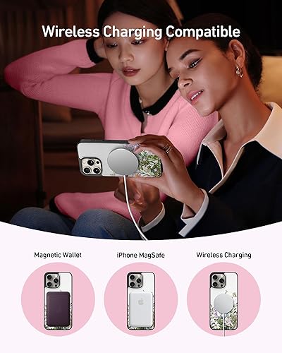 Miniatura 3 de Funda tipo cartera para iPhone 14 Pro Max, funda desmontable con tapa y bloqueo RFID, 4 ranuras para tarjetas, funda de piel sintética con función