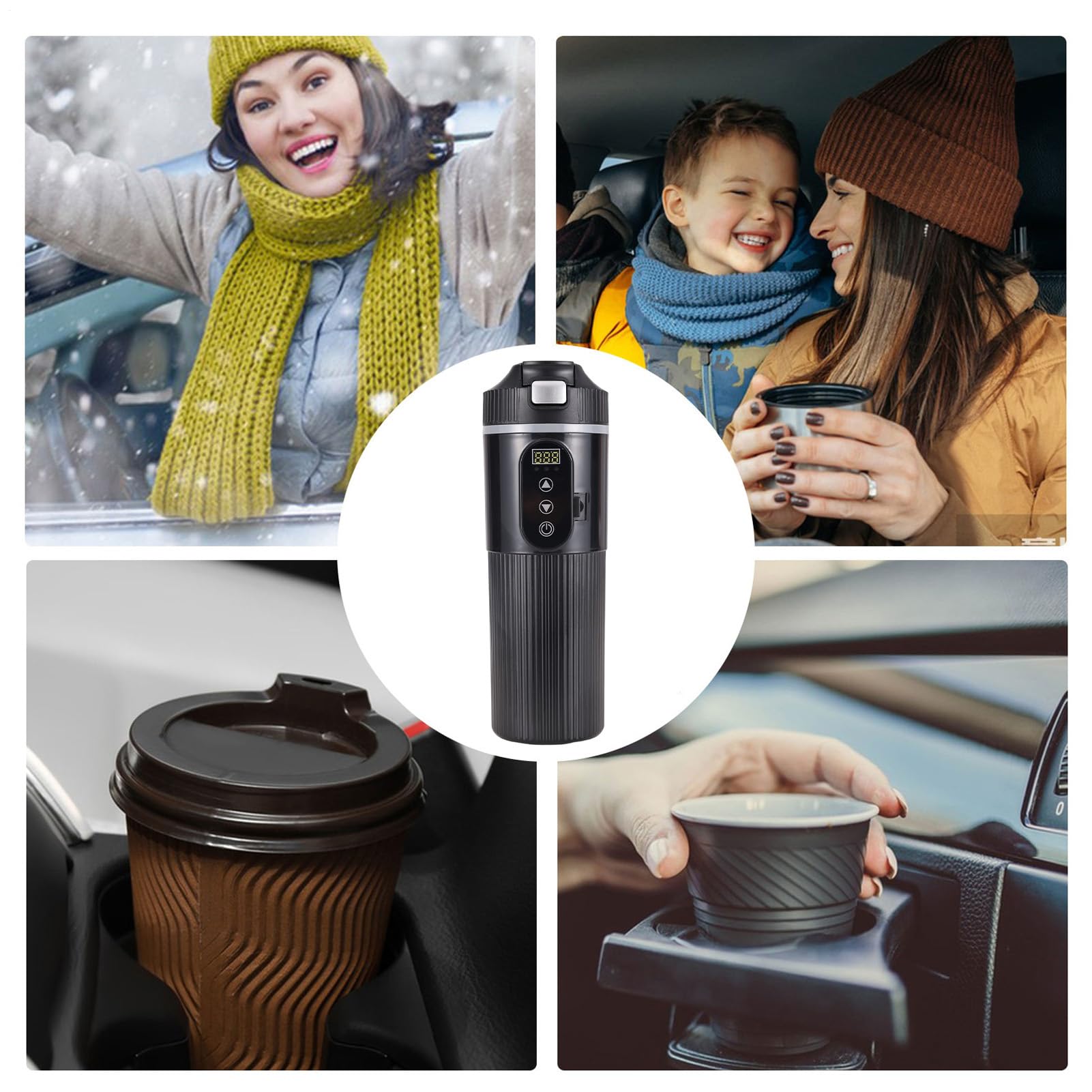 Taza de coche eléctrica Kettle de 2 V/24 V calentador de hervidor de agua