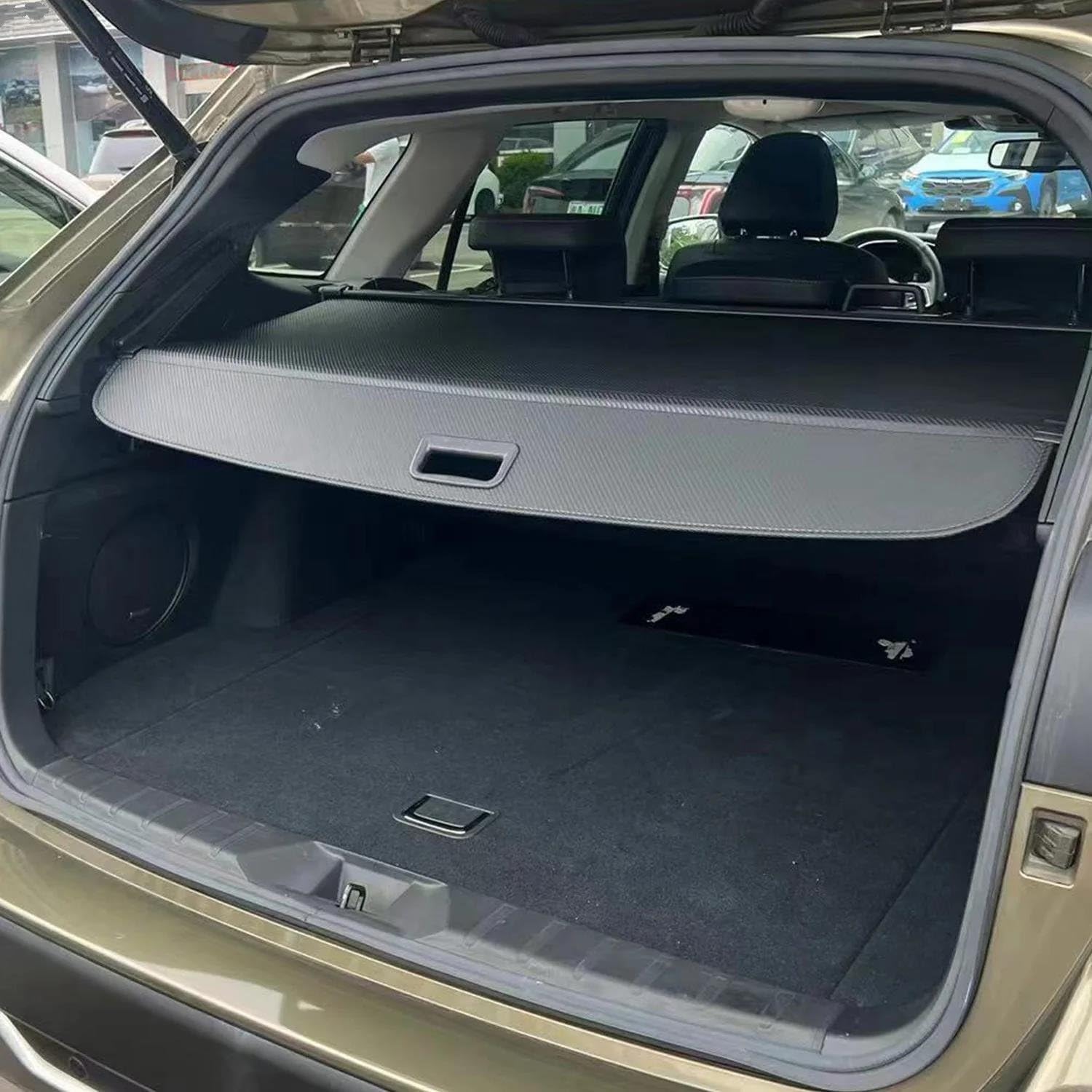 ABS Rear Trunk Security Shade Retractable Cargo Cover For Subaru For Forester 2025 2026 Sturdy Boot Cover
