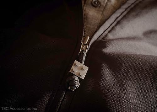 Miniatura 6 de TEC Accessories T-Brick - Cordón de titanio  Llavero, tiradores de cremallera, bolsos, cuentas de cordón para cuchillos y cuentas de cuerda de