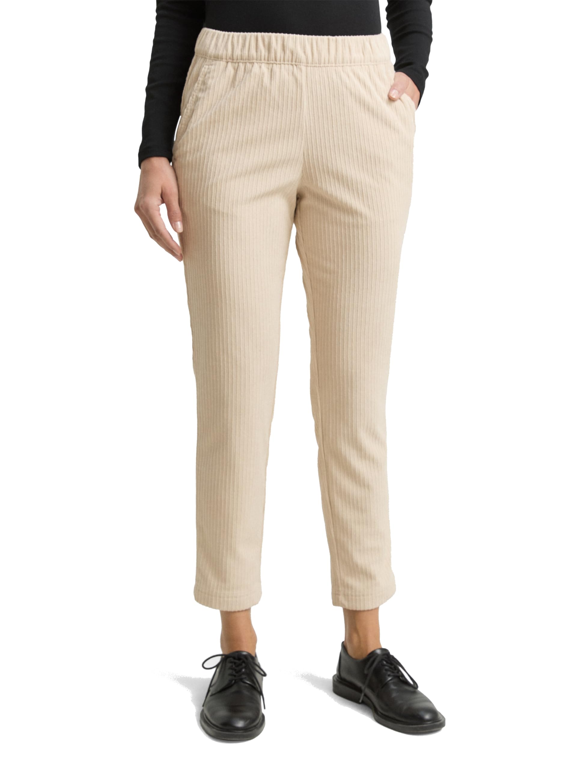 TOM TAILOR Damen Loose Slim Cordhose