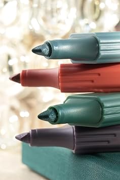 Matt Notebook 4'lü Highlighter Metalik Renk Fosforlu Kalem Seti
