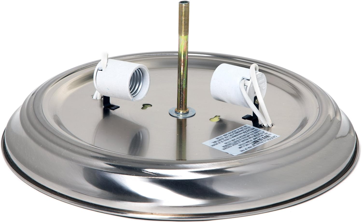 Boston Harbor F51WH02-1005-BN 2-Light Flush Ceiling Light