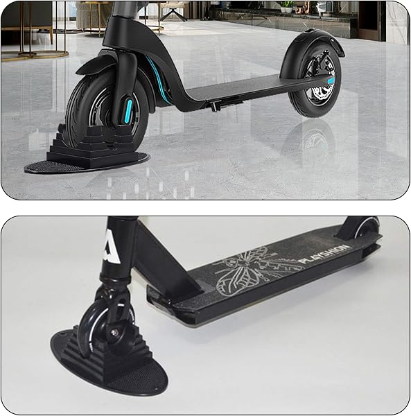 Scooter Stand,2 Stück Stunt Scooter Stand, Universal Extra Stable Scooter Stand,Stunt Scooter Ständer,Stunt Roller Ständer Zubehör 95 mm bis 120 mm Wheels for Trick Scooter for Kids/Freestyle Scooter - 3
