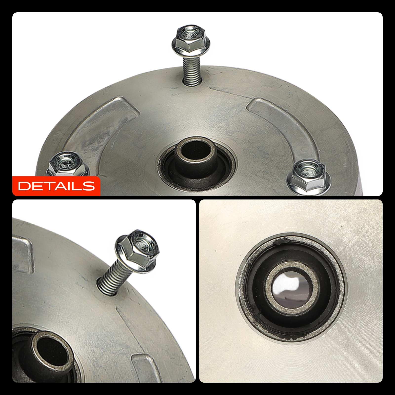 Frankberg 2 supporti ammortizzatori anteriori 31336774738 31336771515 | Compatibile con: Serie 5 E60, X6 E71 E72, X5 E70