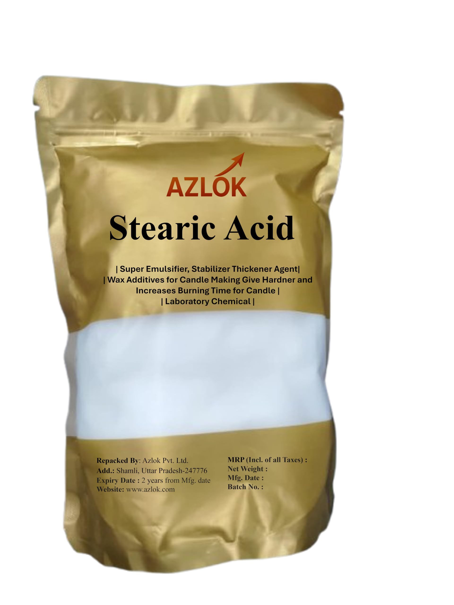 Stearic Acid Powder 250 g | Pure & High Quality | Cosmetic Grade for Soaps, Candles & DIY Use-image-6