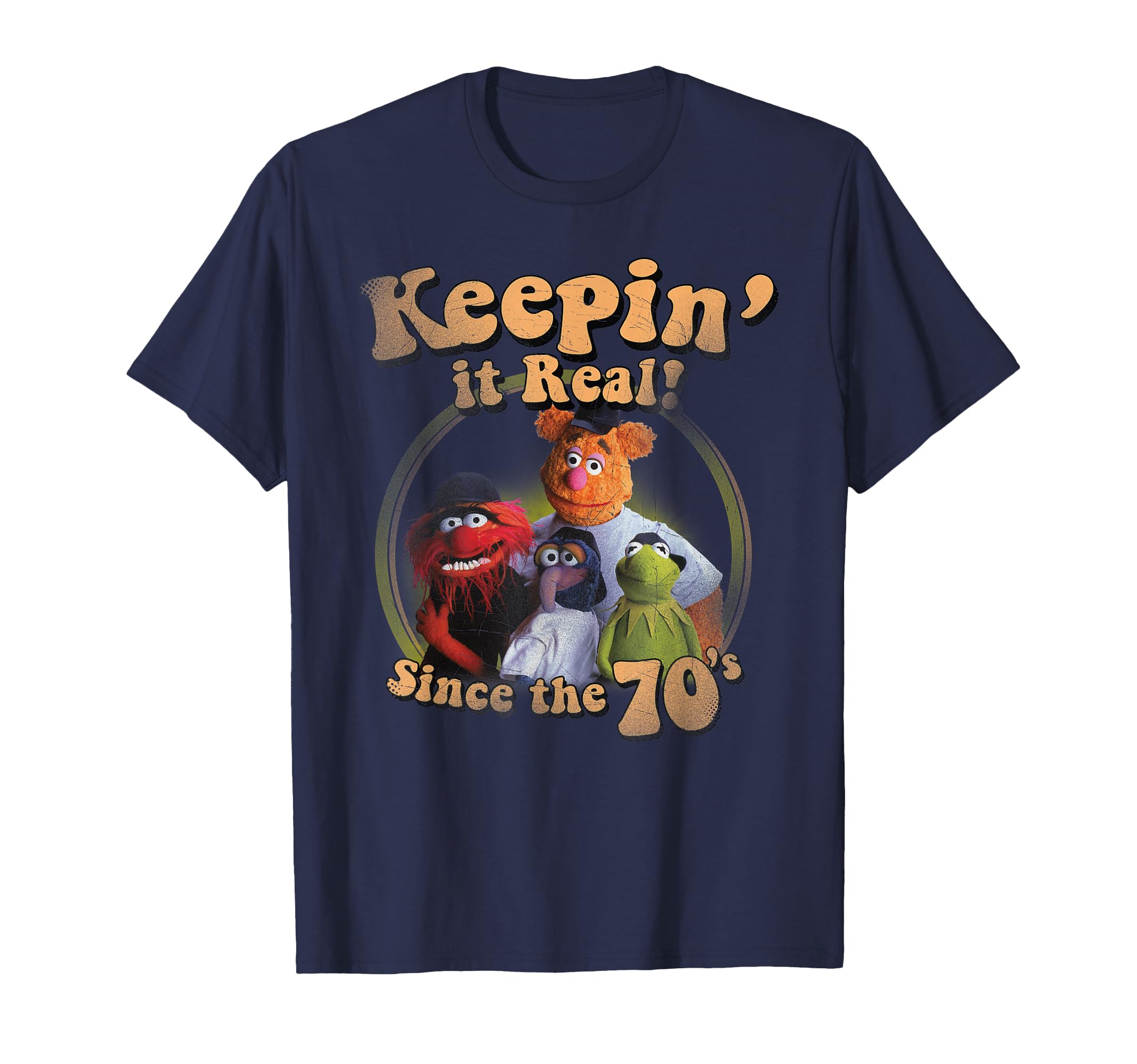 Muppets Keepin It Real Graphic T-Shirt Small
