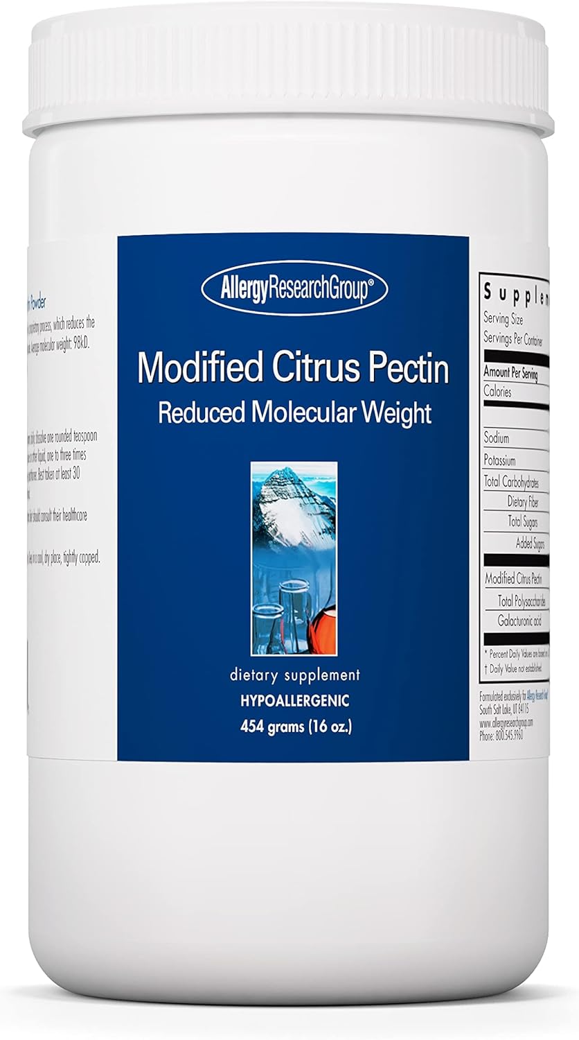Allergy Research Group Modified Citrus Pectin Powder 16 oz by
