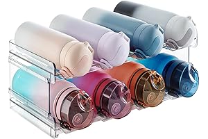 Lifewit Stackable Bottle Cabinet Organizer: Space-Saving Solution for Your Kitchen and Fridge