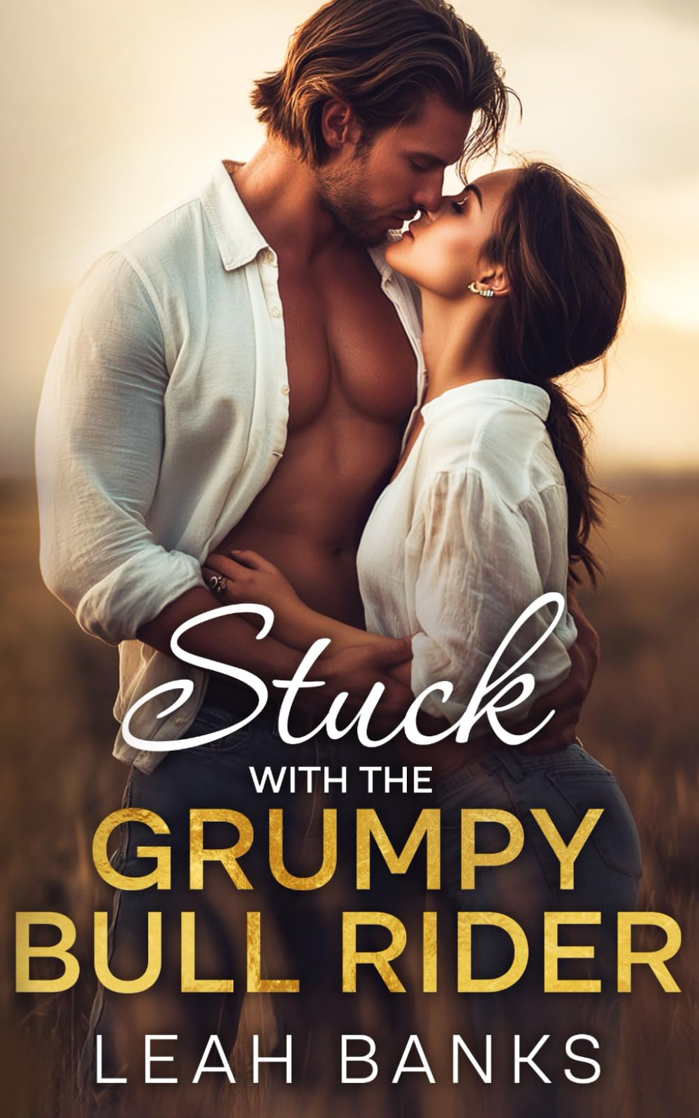 Stuck with the Grumpy Bull Rider: A Second Chance, Best Friend's Brother Romance (Barnes Ranch)