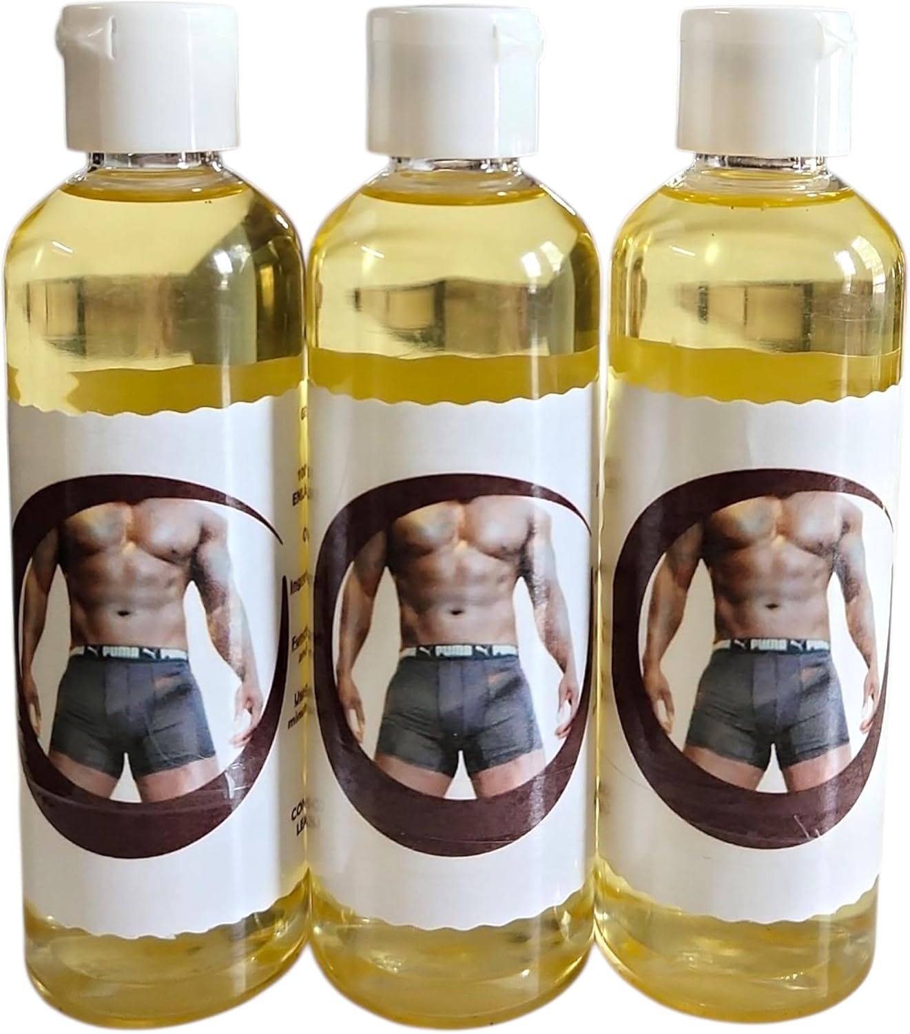 ONE Week Results Powerful MENHOOD Enlargement Massage Oil 100% Natural and Essentials Ingredients 4oz