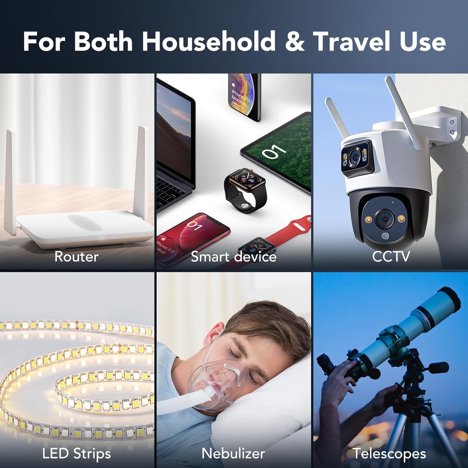 12V Rechargeable Battery Pack 10000mAh, Portable 5V/ 9V/12V Power Bank(12V 10000mAh / 9V13000mAh / 5V 24000mAh) DC Output Lithium ion Battery Pack for LED Strip, CCTV Camera, Router, Breast Pump - Image 6