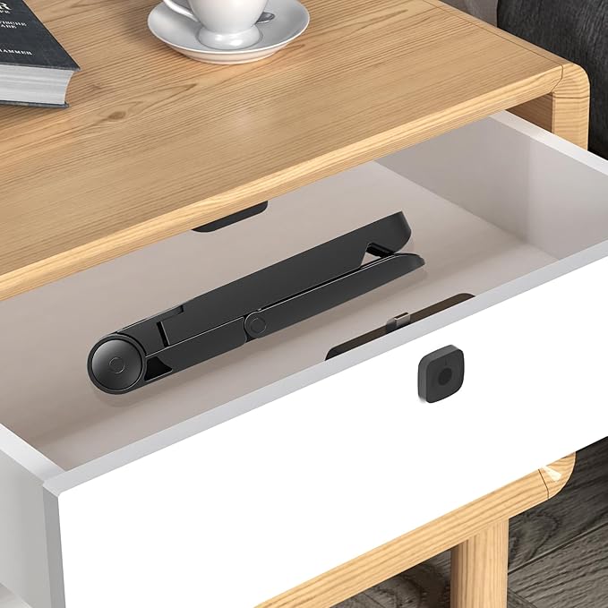 Soporte Ajustable para Tablet y Teléfono, Plegable, Portátil, Negro miniatura 6