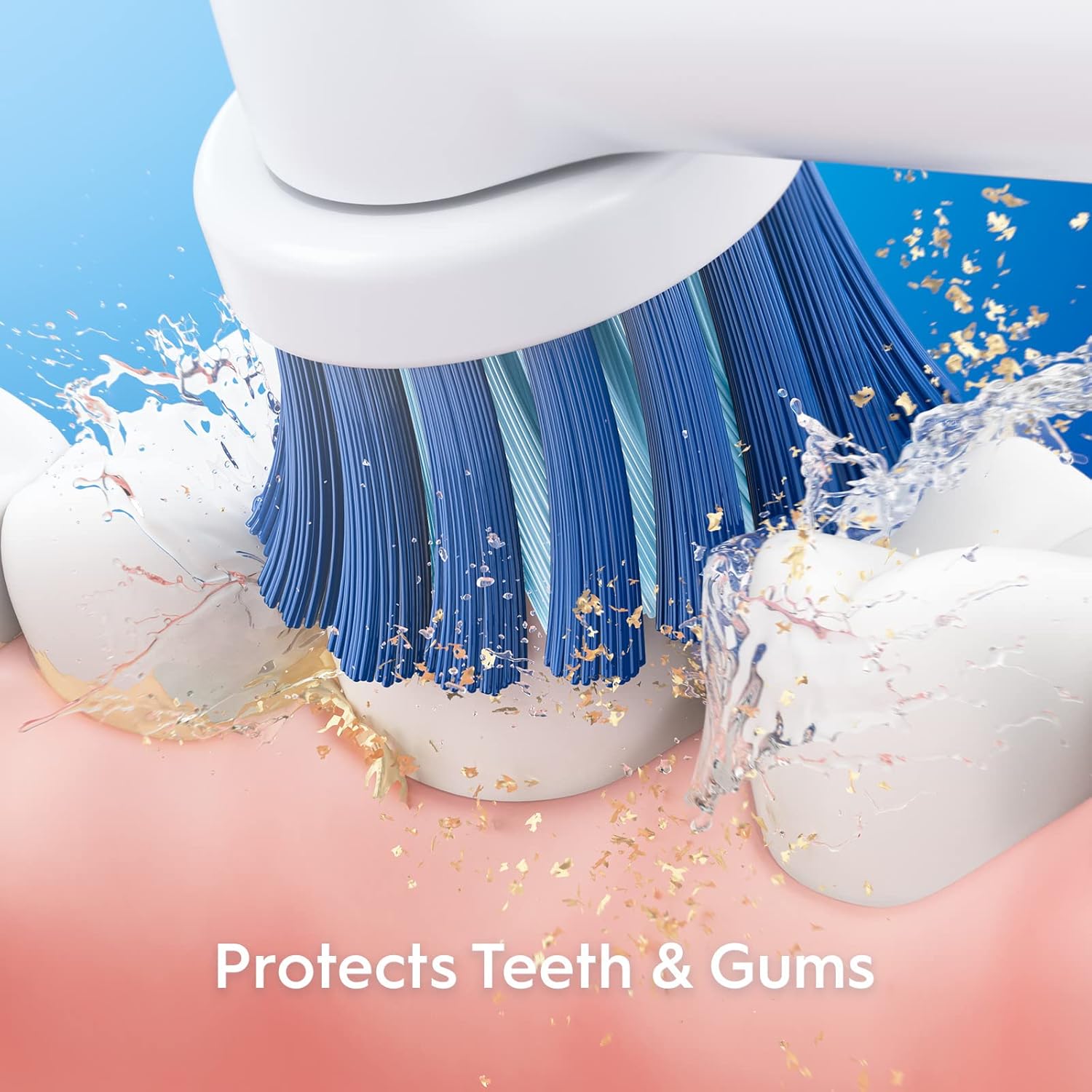 Oral-B MEUKPE Pro 300 Sensitive Clean Vitality Electric Toothbrush with (1) Brush Head, Rechargeable, White