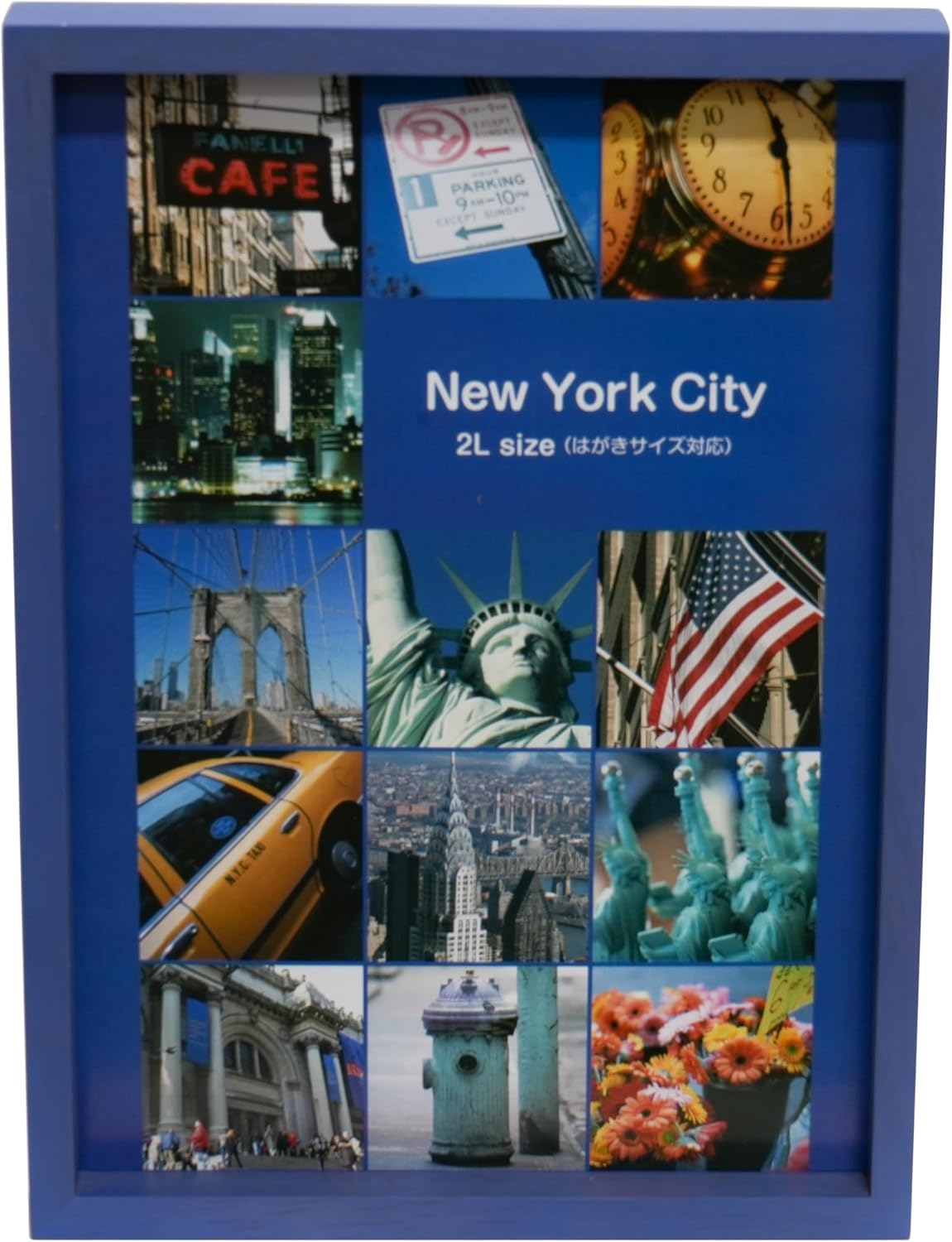 キング KING 815149 JWC-2L-GR Photo Frame, Wooden Frame, 2L, Green