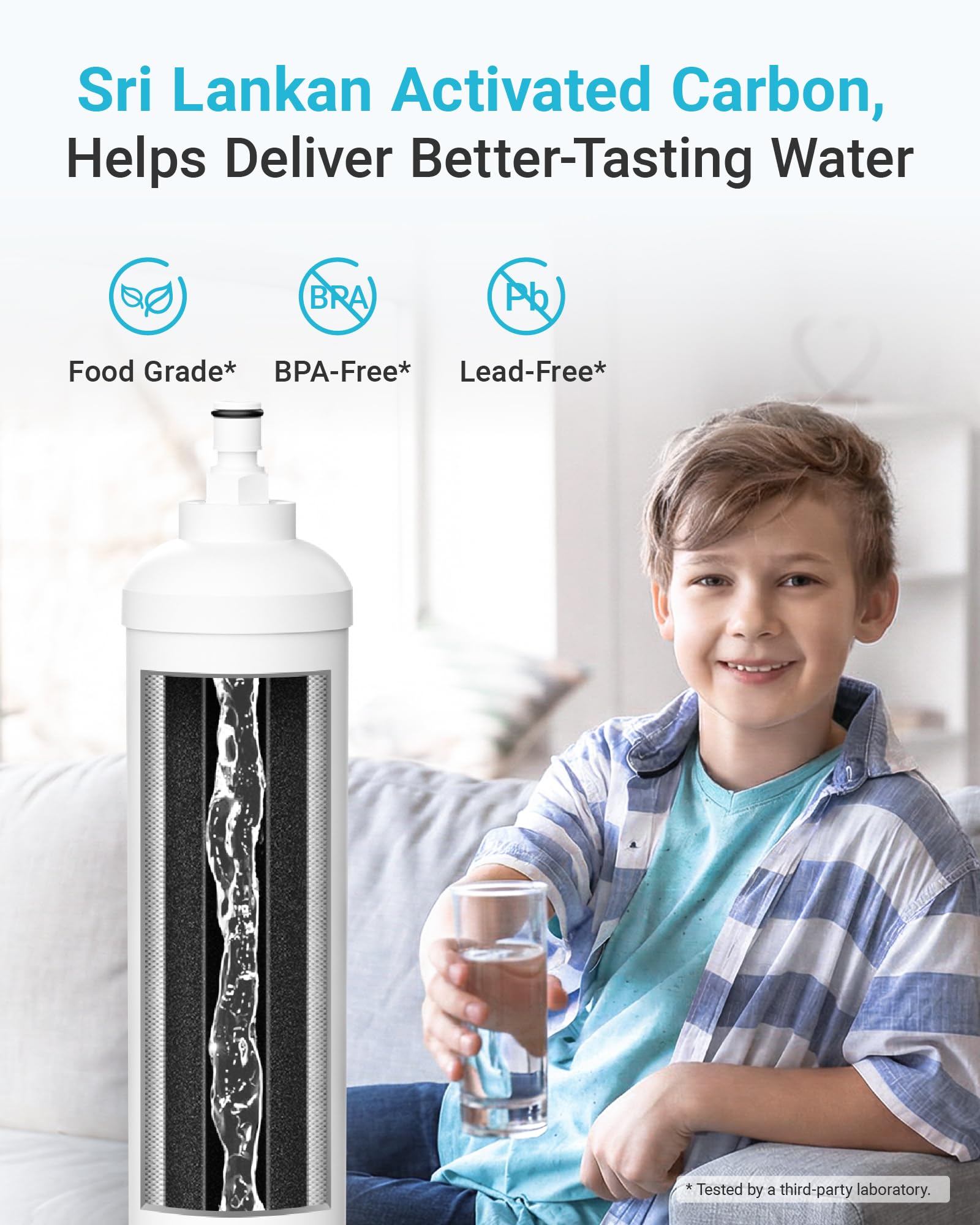 GE GXRTQR Water Filter - 3 Pack Replacement -6 GE GXRTQR Water Filter - 3 Pack Replacement -6