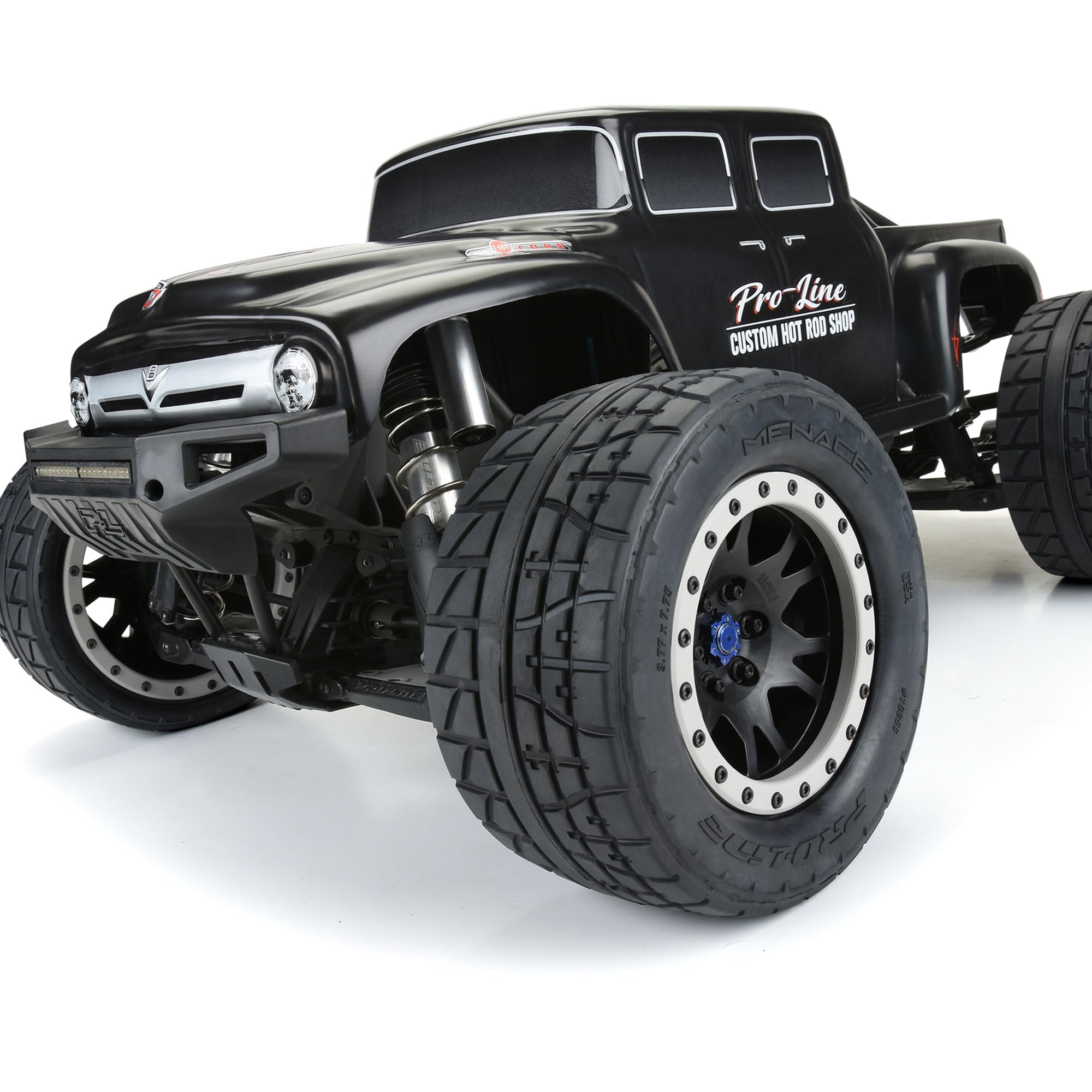 Pro-Line Racing Menace 1/5 HP BELTED Pro-Loc F/R X-MAXX MTD 24mm Blk/Gry Impulse 2 PRO1025613 Tire
