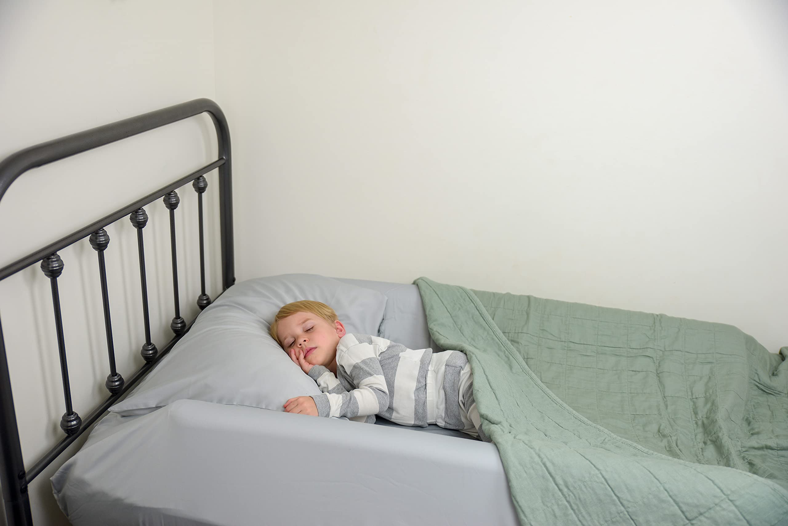 Buy [2Pack] Inflatable Bed Rail for Toddlers with Pump Travel Bed