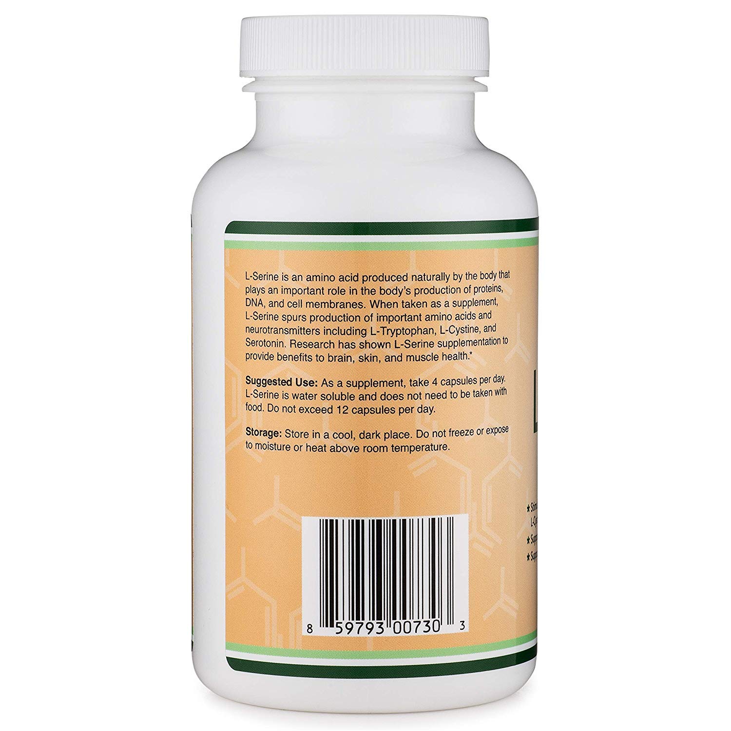 Buy LSerine Capsules (Third Party Tested) 2,000mg Servings Used in